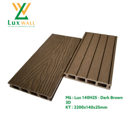 Lux 140H25 -Dark Brown 3D